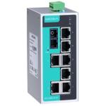 MOXA Industrial switch EDS-208A-S-SC-T 8-port unmanaged Ethernet switches, -40 to 75°C operating temperature