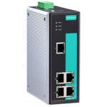 MOXA Industrial switch EDS-305 5 port 5-port unmanaged Ethernet switches, relay output warning, -40 to 75°C operating temperature range