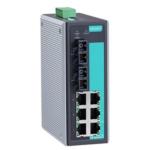 MOXA Industrial switch EDS-308-MM-SC 8 port Unmanaged switch with 6X10/100BaseT(X) ports, 2X100BaseFX multi-mode ports with SC connectors, relay output warning, 0 to 60°C operating temperature