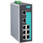 MOXA Industrial switch EDS-408A-PN-T 8-port Entry-level managed Ethernet switch, -40 to 75°C operating temperature - 8x 10/100BaseT(X) ports, PROFINET enabled
