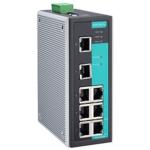 MOXA Industrial switch EDS-408A-T 8-port Entry-level managed Ethernet switch, -40 to 75°C operating temperature - 8x 10/100BaseT(X) ports
