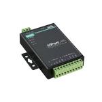 MOXA NPort 5230 2-port device server with 1 RS-232 port and 1 RS-422/485 port, 0 to 55°C operating temperature General Device Servers,NPort 5200 Series