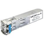 MOXA SFP-1GLSXLC SFP module with 1 1000BaseLSX port with LC connector for 1km/2km transmission, 0 to 60°C operating temperature, SFP-1G Series, Gigabit Ethernet