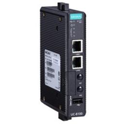 MOXA UC-8112-LX Arm Cortex-A8 300 MHz/600 MHz/1 GHz IIoT gateway ,with 1 mini PCIe expansion slot for a wireless module, -10 to 60 C operating temperature UC-8100 Series