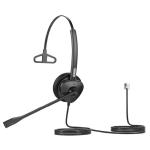 Fanvil FAN-HT301 RJ9 Monaural Call Centre Headset with Passive Noise Reduction - Immersive HD Audio - Ergonomic Design & Compatible with all IP Phones