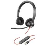 HP POLY HEADSETS 76J21AA Poly Blackwire 3325 Microsoft Teams Certified USB-A Headset