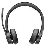 HP Poly Voyager 4320 Bluetooth On-Ear Headset - Teams Certified / BT700-A / 2-Mics Noise Cancellation / Busy Light / Up to 50m Distance / Up to 24-Hour Talk-Time