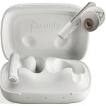 HP Poly Voyager Free 60 Bluetooth True Wireless In-Ear Active Noise Cancelling Earbuds - UC Certified - White - BT700-C / 6-Mics Noise Cancellation / ANC / Touch Control / Up to 20m Distance / Up to 16-Hour Talk-Time