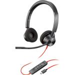 HP Poly Blackwire 3320 USB-C Wired On-Ear Headset - Teams Certified Noise-Canceling Mic  / Dynamic EQ /  In-line Control