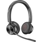 HP Poly Savi 7320 DECT Wireless On-Ear Headset with Stand - UC Certified Noise-Canceling Mic / Up to 180m Distance / Up to 6-Hour Talk-time
