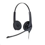Jabra 1519-0153 BIZ 1500 Duo QD (Quick Disconnect) ANZ Wideband headset w/NOISE-CANCELLING MICROPHONE HD AUDIO