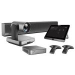 Yealink MVC840 Microsoft Teams Room System For Medium and Large Rooms, 1x PTZ Camera, 1x Mini PC Built-in Teams Room, 2x Array Microphone, 1x SoundBar, 1x Touch Panel