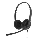 Yealink UH34 Lite USB Wired On-Ear Headset - Teams Certified 1-Mic Noise Cancellation / In-Line Controls / Foamy Ear Cushion
