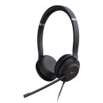 Yealink UH37 Microsoft Certified Teams USB Wired Headset Binaural Ear (dual ear),  USB-A 2.0,  Dual Noise-Canceling Microphones,  35mm Speaker , Busylight,  Leather Ear Cushions