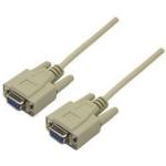 Dynamix C-NM9-FF5 DB9 Female to Female Null Modem Cable - 5m