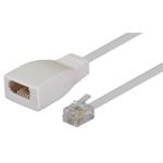 Dynamix C-BTS150 0.08m Cable-BT Socket to RJ11 Plug (for Phone to Modem Connection)