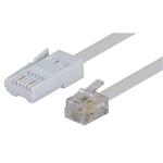 Dynamix C-BTRJ11 BT to RJ11 Modem Phone Cable - 2m Connects Modem to Telephone Jack