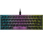 Corsair K65 RGB Mini 60% Mechanical Gaming Keyboard - Black Cherry MX Red