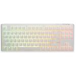 Ducky One 3 TKL RGB Mechanical Keyboard - Pure White Cherry MX Red - Hotswap - Double Shot ABS