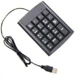 Dynamix KEY-PAD001 Numerical Keyboard USB Interface - 19 full-size number keys including backspace