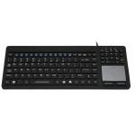 Inputel SK308 Silicone Keyboard + Trackpad IP68 - USB