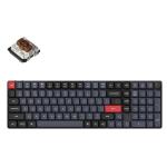 Keychron K17 Pro 96% Low Profile Wireless Mechanical Keyboard - RGB Backlight Hot-Swappable Gateron Brown Switches