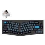 Keychron Q8 Pro M3 Wireless Mechanical Keyboards Swappable RGB Backlight Brown Switch Knob Version- Black