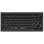 Keychron V1M-Z4 75% Barebone, RGB, Carbon Black QMK/VIA Wireless Mechanical with Knob Keyboard