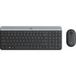 Logitech MK470 Slim Wireless Keyboard and Mouse Combo - Black
