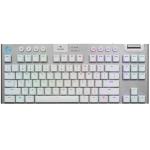 Logitech G915 TKL LIGHTSYNC Wireless RGB Mechanical Gaming Keyboard White Tactile