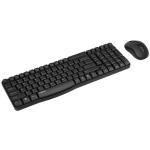 Rapoo X1800S Wireless Multimedia Keyboard & Mouse Combo - Black