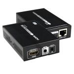 LENKENG LKV375-100 HDBaseT HDMI Extender over  single Cat cable up to 100m Extends HDMI, Bi-Directional IR. Cat5e/6 - 60m 1080p 60Hz, 35m 4K2K Cat6A - 70m 1080p 60Hz, 40m 4K2K