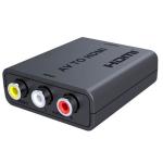 LENKENG LKV3065 RCA to HDMI Converter, Instantly Converts & Upscales AV Media to HDMI 720P/1080P Output, Supports Legacy Gaming Consoles, VCR s & More, Plug and Play