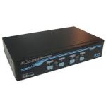 Rextron UCNV104D 1-4 USB/PS2 Hybrid KVM      Switch with USB Console Ports. Includes 4x 1.8M