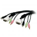 StarTech USBDVI4N1A10 3m 4-in-1 USB DVI KVM Cable w/ Audio