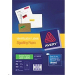 AVERY LABEL GREEN L7162-25FG 99.1X34 25 PACK