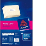 Avery Label J8651-50 Inkjet 65up 50 Sheets