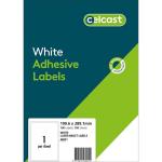 AVERY Celcast Labels A4 199.6 X 289.1mm 1up 100 Sheets