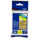 Brother TZeMPGG31 TZe Label Tape - 12 mm - Gold