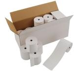 CRS 15747 1Ply Thermal Plain Paper Roll 57x47mm 50 ROLLS/BOX  57mm (paper width) x 47mm for POS receipt printers