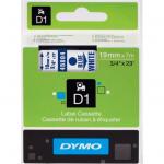Dymo S0720840  TAPE D1 19MMX7M BLU/WHT
