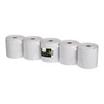 Icon ITR80X80 White Thermal Roll 80x80mm, 59gsm BPA-Free thermal paper Pack of 5 Compatible with EFTPOS machines, cash registers, and calculatorsLong roll length of 57.7m