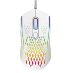 Laser Gaming Wired RGB Mouse M1210 12800 DPI Mouse White