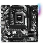 ASRock B760M PRO-A/D4 WIFI mATX Motherboard For Intel 12th/13th/14th GEN LGA1700 CPUs Intel B760 Chipset - 4 X DDR4 DIMM, 2x M.2 - 2x Internal USB 2.0 Header - 1x Internal USB 3.2 Header - 1x Internal Type C Header