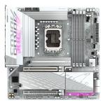 Gigabyte B860M Aorus Elite WF6E ICE MATX Motherboard For Intel LGA1851 - B860 Chipset - PCIE 5.0 - 3x M.2, 4x DDR5, 2x Internal USB 2.0 Header, 1x Internal USB 3.2 Header, 1x Internal Type C Header, 2x Internal TB Connectors, Wifi 6E + BT