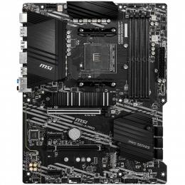 MSI B550-A PRO ATX Motherboard For AMD 3rd Gen 5000 Series CPU, AM4, B550, 2X M.2, 4X DDR4 Dimm, Back I/O: 7X USB, 1X Type C, PS2, HDMI, DP, Lan, HD Audio, Internal I/O: 1XUSB 3.2, 1X Type C, 2X USB 2.0, 1X 12V RGB Header, 1X5V A-RGB Header