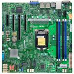Supermicro X12STL-F Server Board, mATX, LGA1200, 4 DIMM, C262, 2x GbE, 6x SATA3, 2x PCIe4.0 x8, 1x PCIe4.0 x4, 1x PCIe3.0 x2, IPMI, 1x M.2