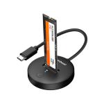 mbeat MB-HDD-M2H1BK  H1 USB 3.2 Gen2 10Gbps M.2 NVMe & SATA SSD Mini Dock (Black)