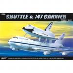 Academy - 1/288 - Shuttle & 747 Carrier