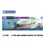 Aoshima - 1/700 - H.M.S. Hermes - Battle Ceylon Sea
